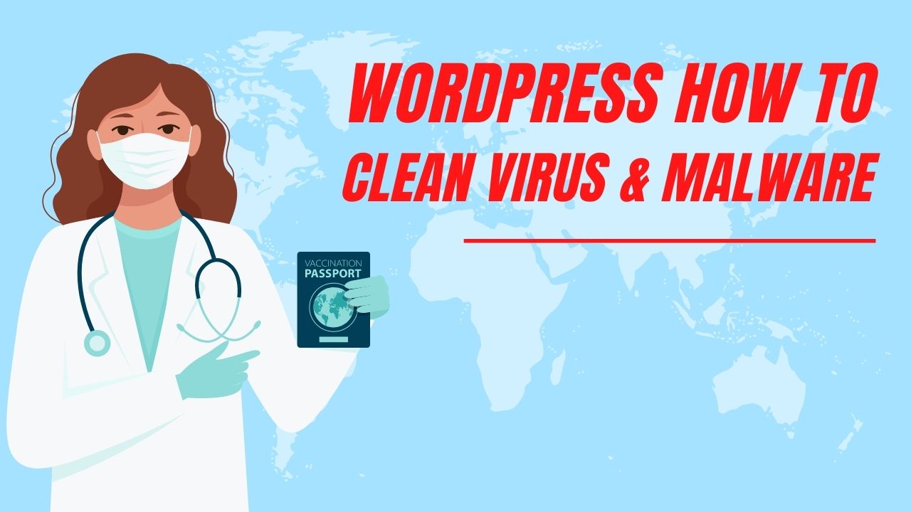 wordpress how to clean virus